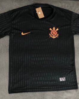 Camisa Corinthians Preta Nike – Modelo Especial Anti-Racismo (Nova com Etiqueta)